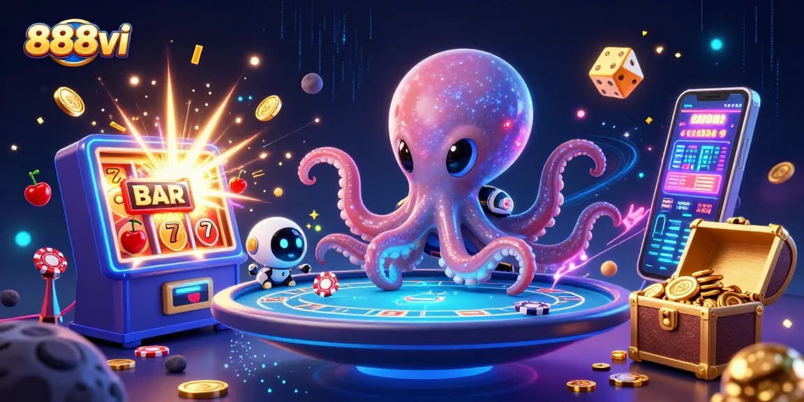 Experience the thrilling gameplay at 888vi with unique alien characters and explosive jackpots.
