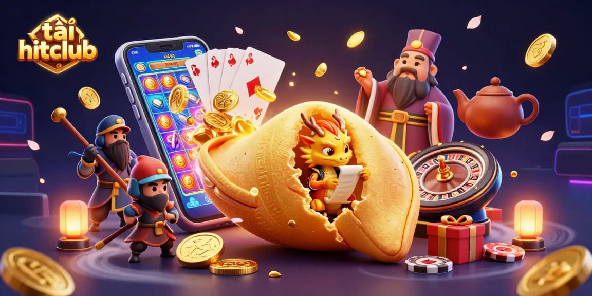 Play and win with tải hitclub showcasing a vibrant casino scene filled with excitement and adventure.