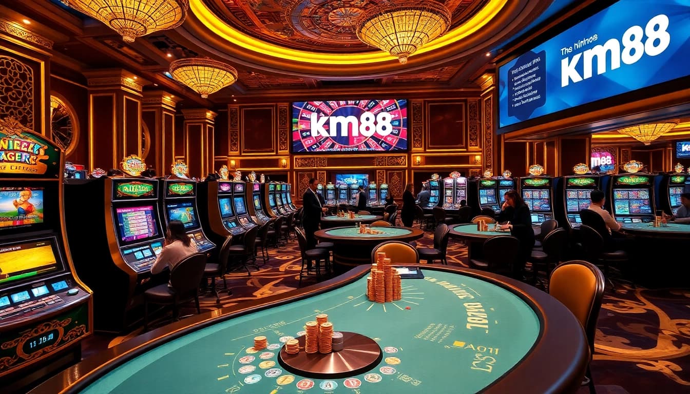 Experience the excitement of km88 with vibrant casino games and thrilling betting action.