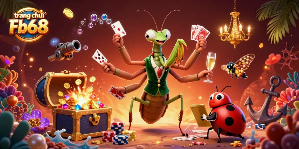 Experience the excitement at trang chủ Fb68 with a vibrant 3D casino scene featuring dynamic characters.
