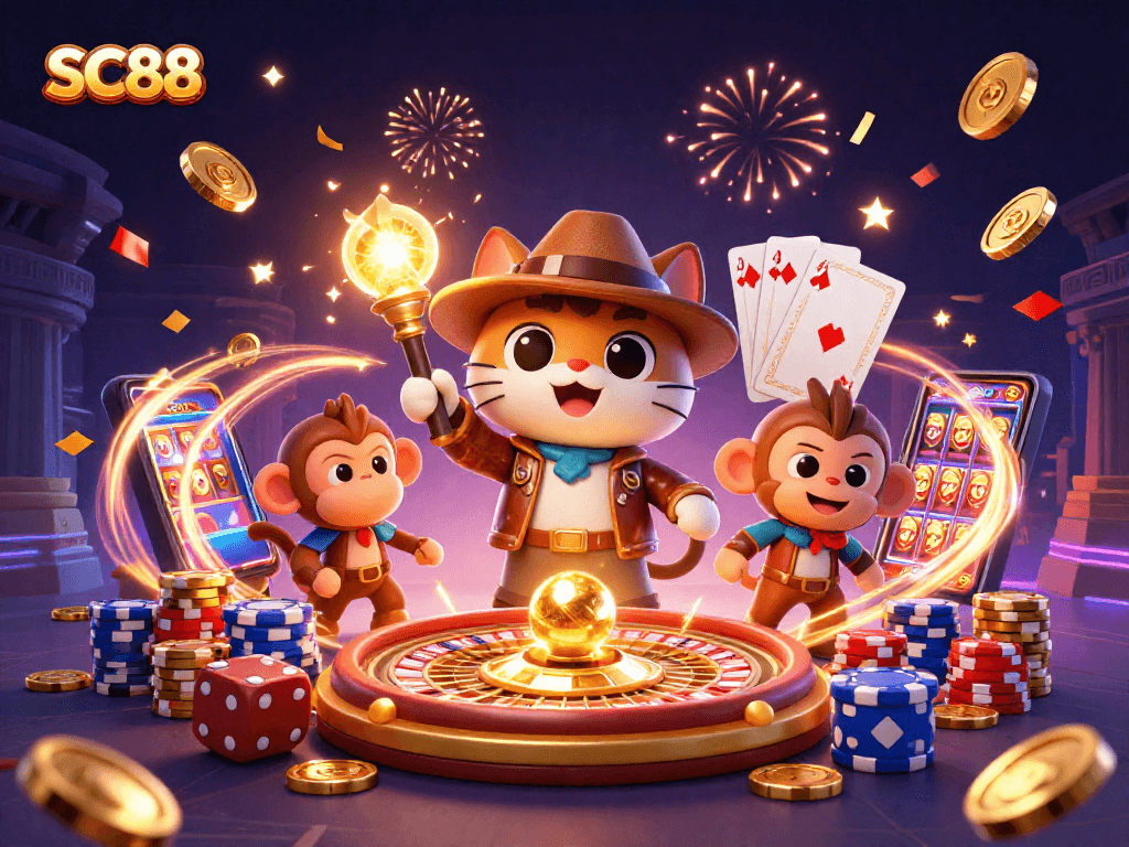 Experience thrilling entertainment at SC88 with vibrant casino adventures and engaging gameplay.