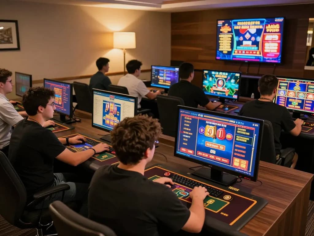 Engaging in exciting gameplay on dn88 online casino platform featuring vibrant slot games