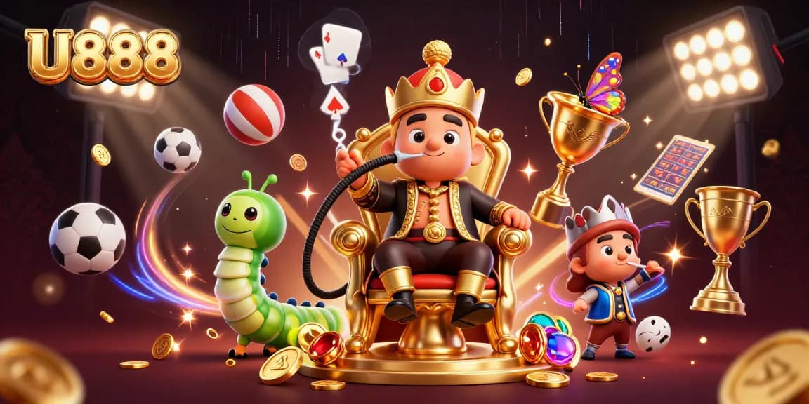 Engage with the thrilling U888 casino experience featuring dynamic sports elements and captivating characters.