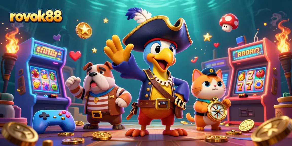 Experience vibrant gameplay with rokok88's unique character-driven slot adventure.