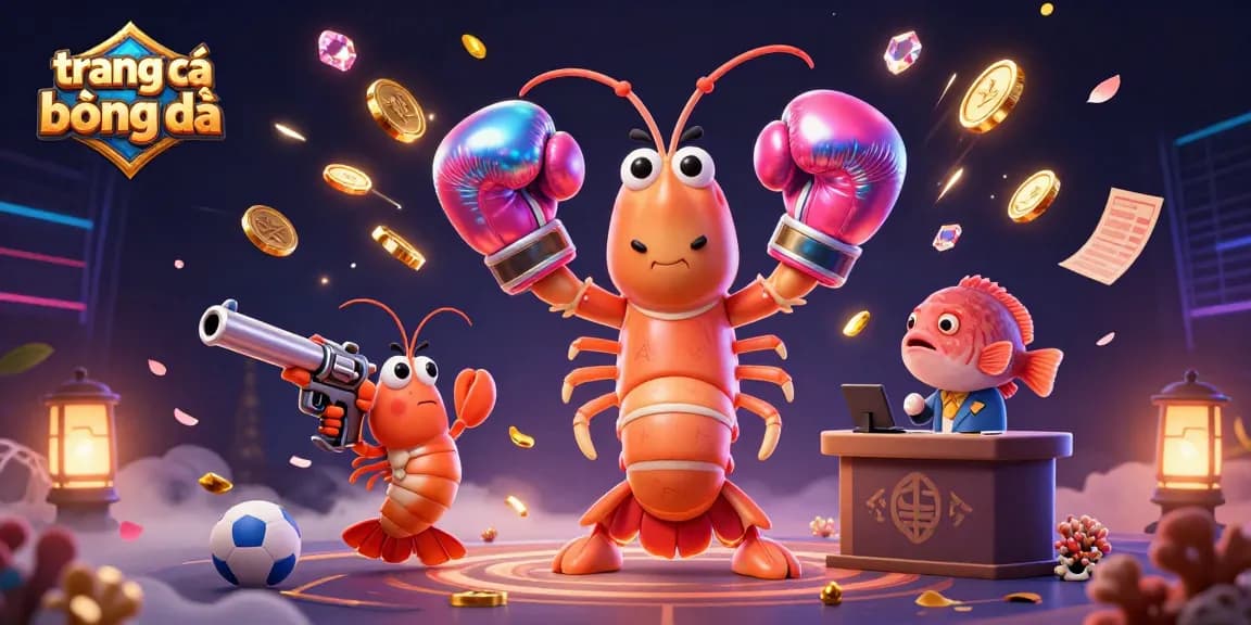 Engage in exciting trang cá cược bóng đá with dynamic sports betting imagery, featuring thrilling characters and elements.