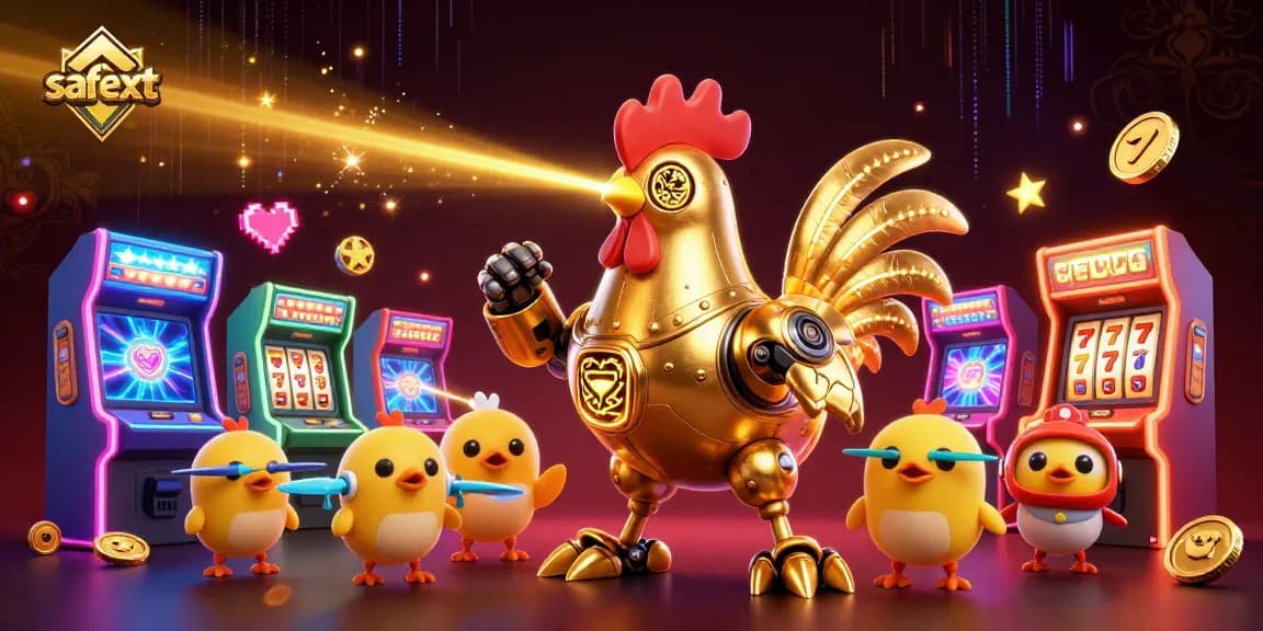 Play exciting games at safetxt with vibrant characters and thrilling casino elements.