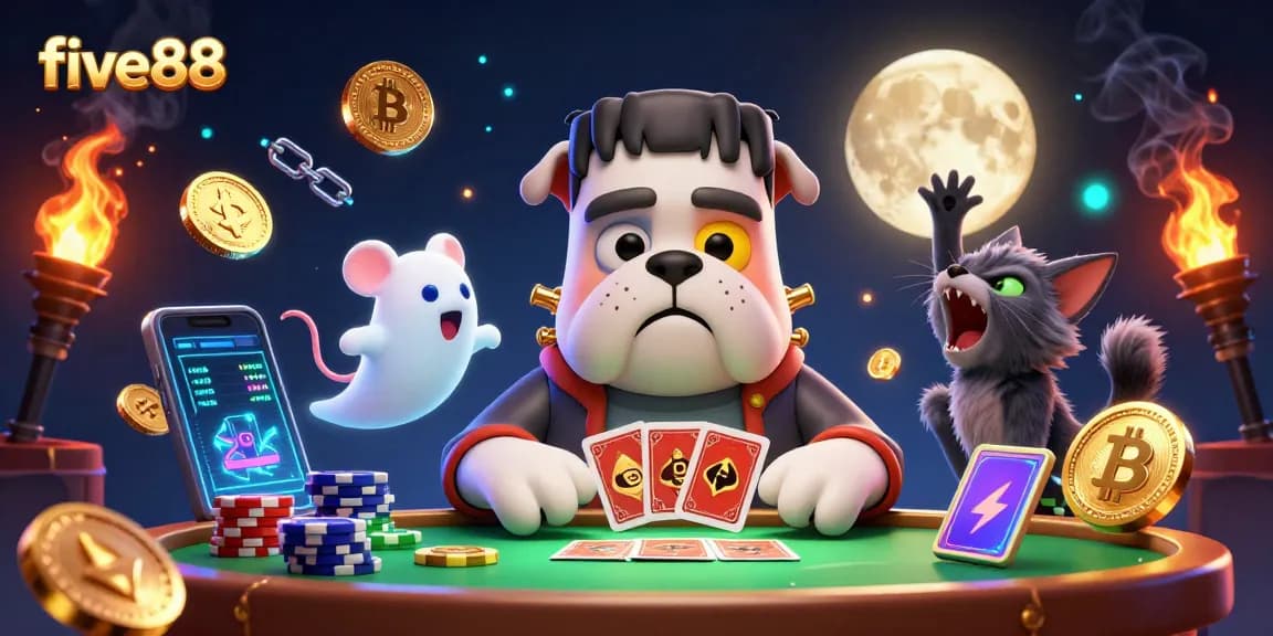 Play exciting games at five88 featuring thrilling characters and vibrant casino elements.