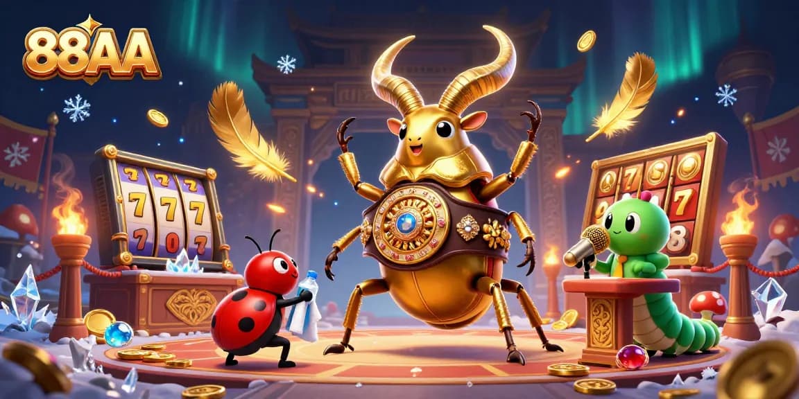Experience thrilling gameplay at 88AA with vibrant characters and exciting slot game elements.