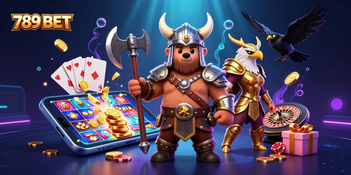 Play thrilling games at 789 BET with immersive casino action featuring vibrant characters.