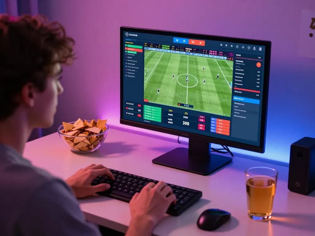 Xoilac enhances live betting experience with engaging football match graphics and user interaction