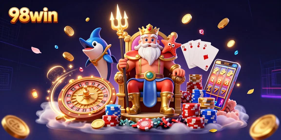 Engage with thrilling 98win casino action featuring vibrant, dynamic elements and enchanting gaming characters.