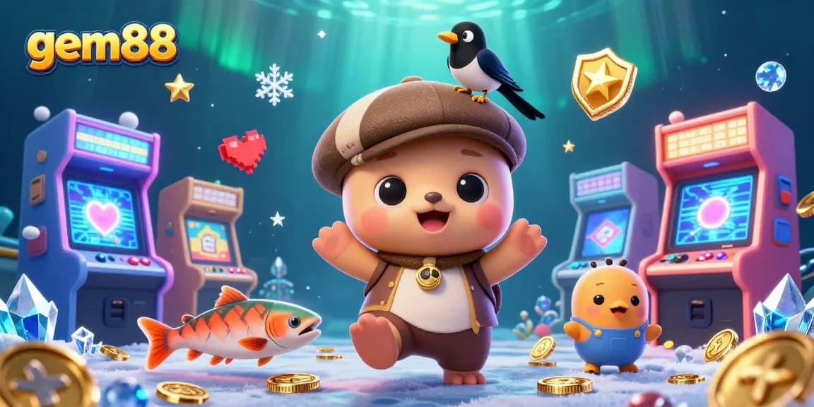 Experience the fun and excitement of gem88 with vibrant adventures in this lively casino scene.