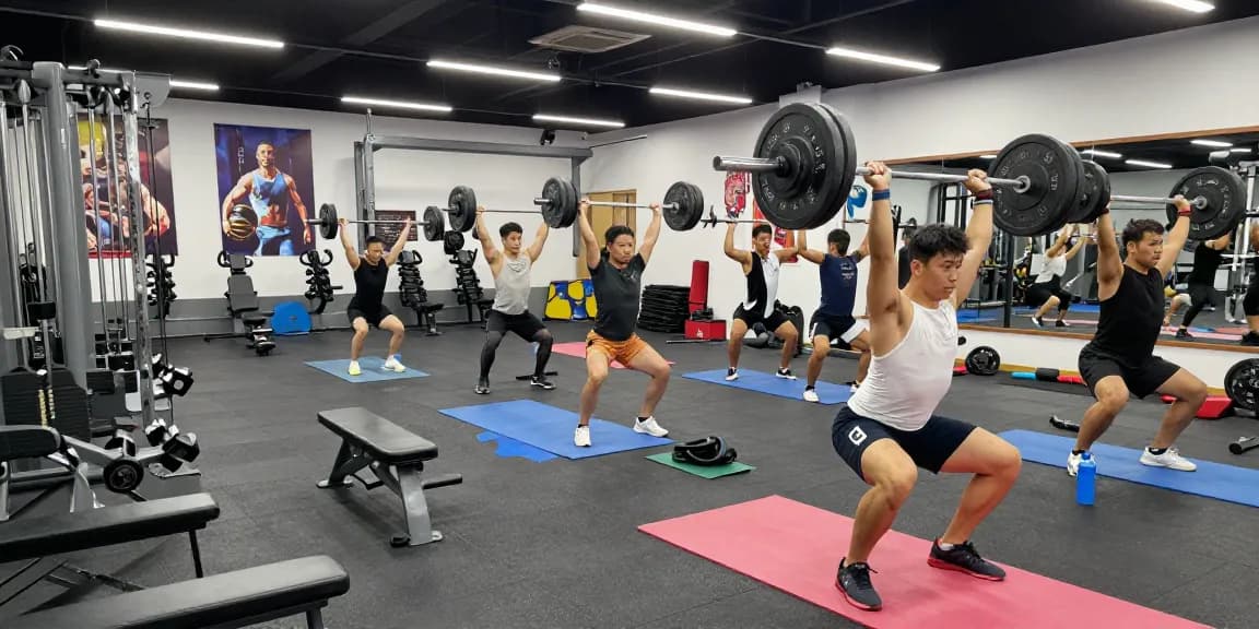 Bodybuilder im Anabolika Shop, der sich auf das Training konzentriert und originale Steroide verwendet