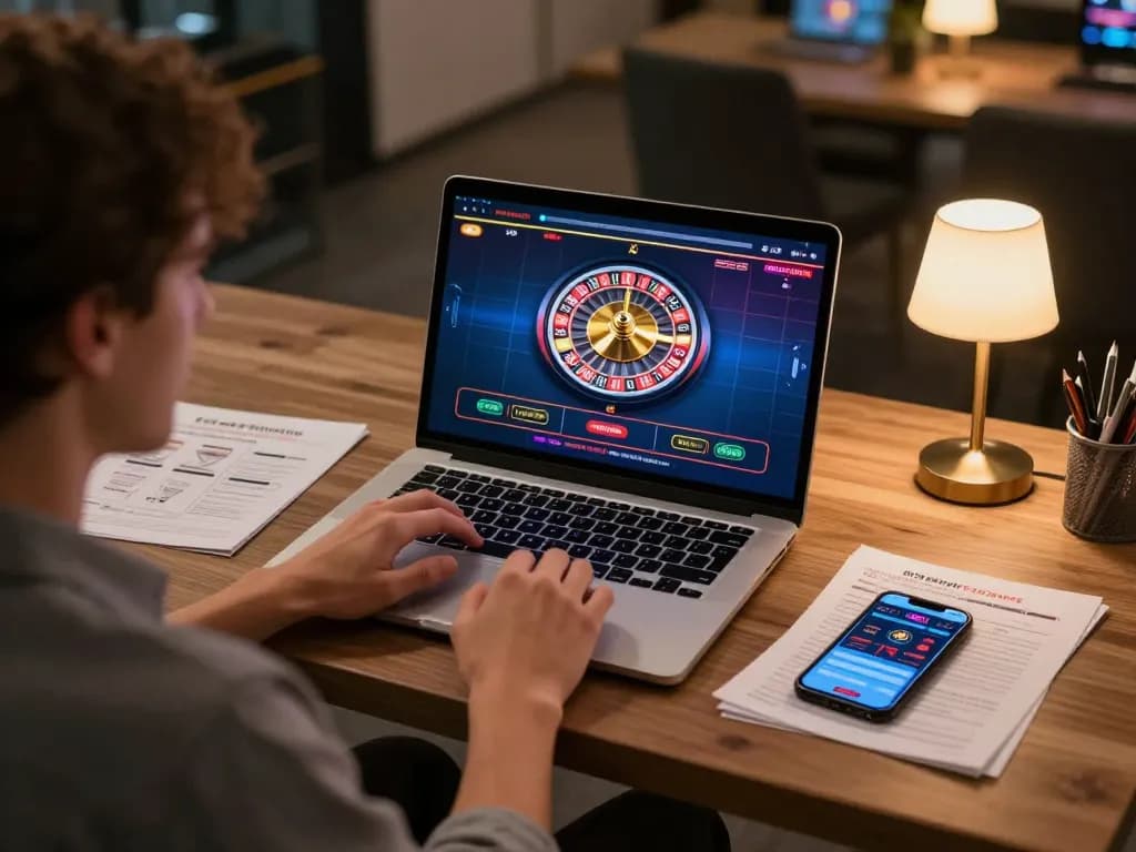 Người chơi tận hưởng trò chơi với dealer trực tiếp tại một casino trực tuyến, với gameplay của Rik vip.
