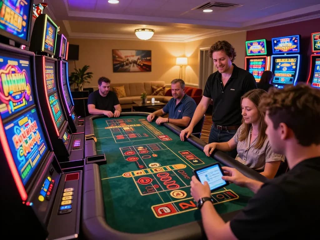 Players enjoy exciting games at lv 88 online casino with vibrant slot machines and live dealer tables.