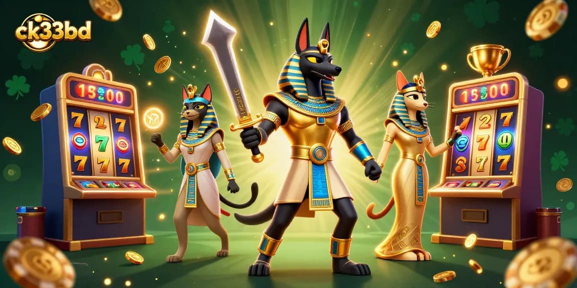 Spin and win with ck33bd’s exciting slot machines alongside Anubis and Bastet!