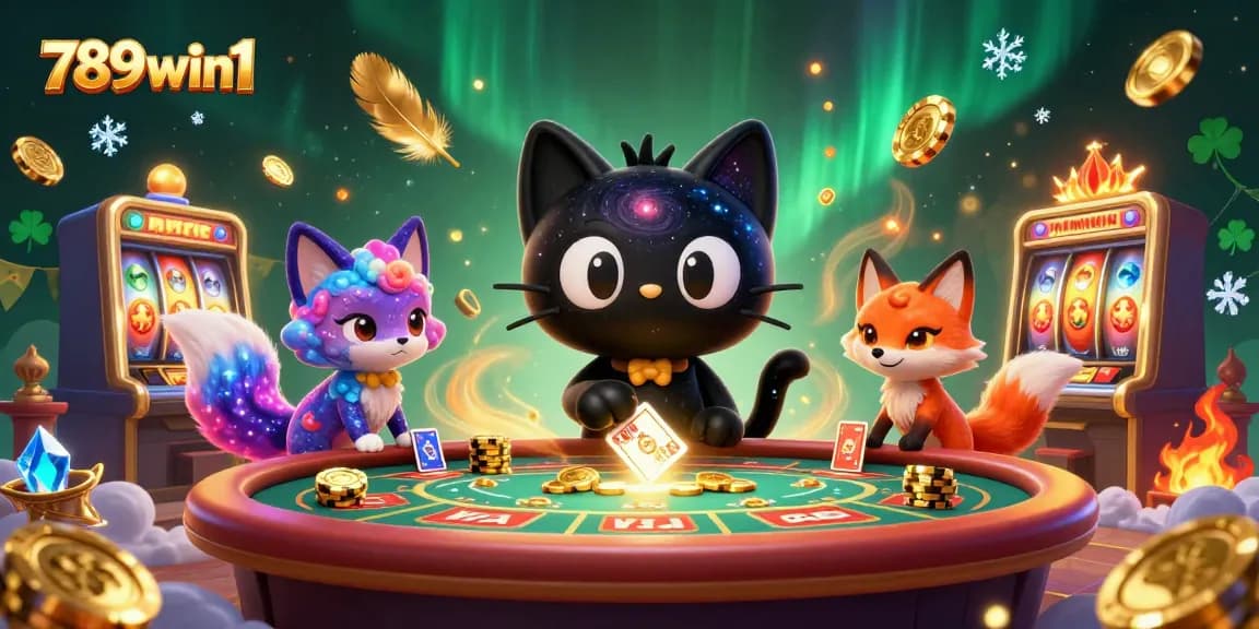 Experience thrilling gameplay at 789win1 with cosmic casino elements and engaging characters.