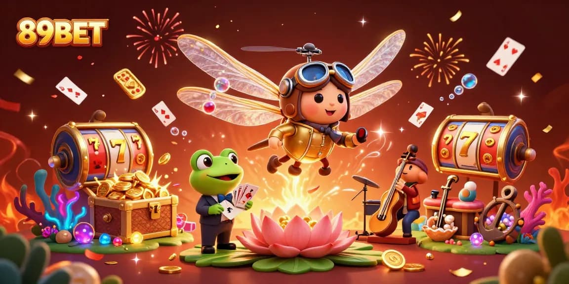 Experience thrilling gameplay at 89BET with dynamic casino elements and vibrant characters.