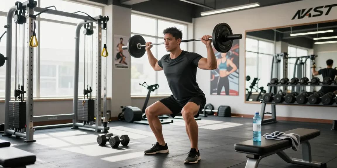 Global Pharma Steroids Training im Fitnessstudio mit motivierenden Athleten