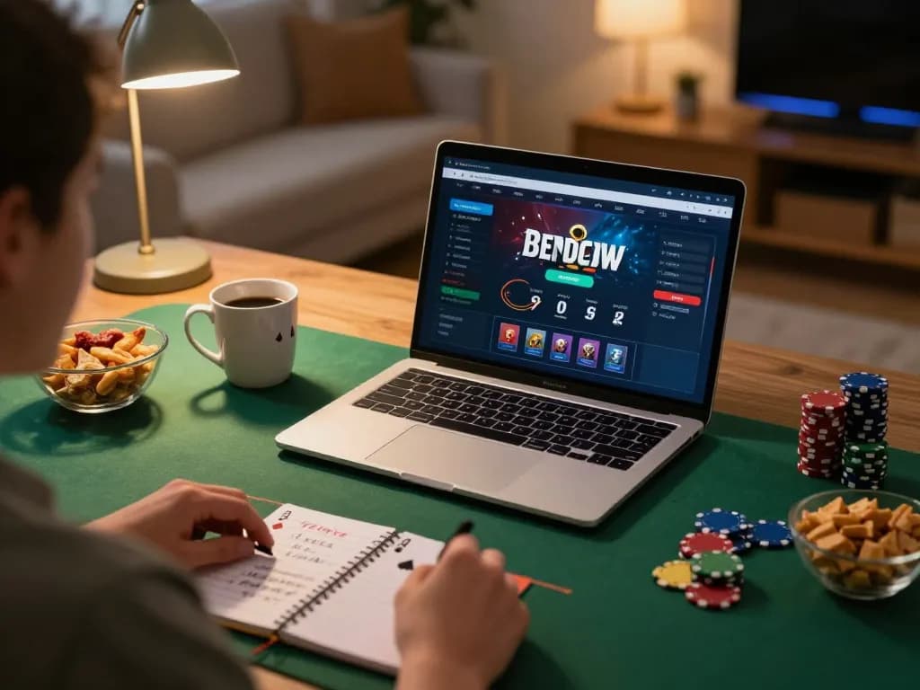 Engaged in live dealer blackjack online at home with gk88, showcasing gaming strategies and relaxed atmosphere