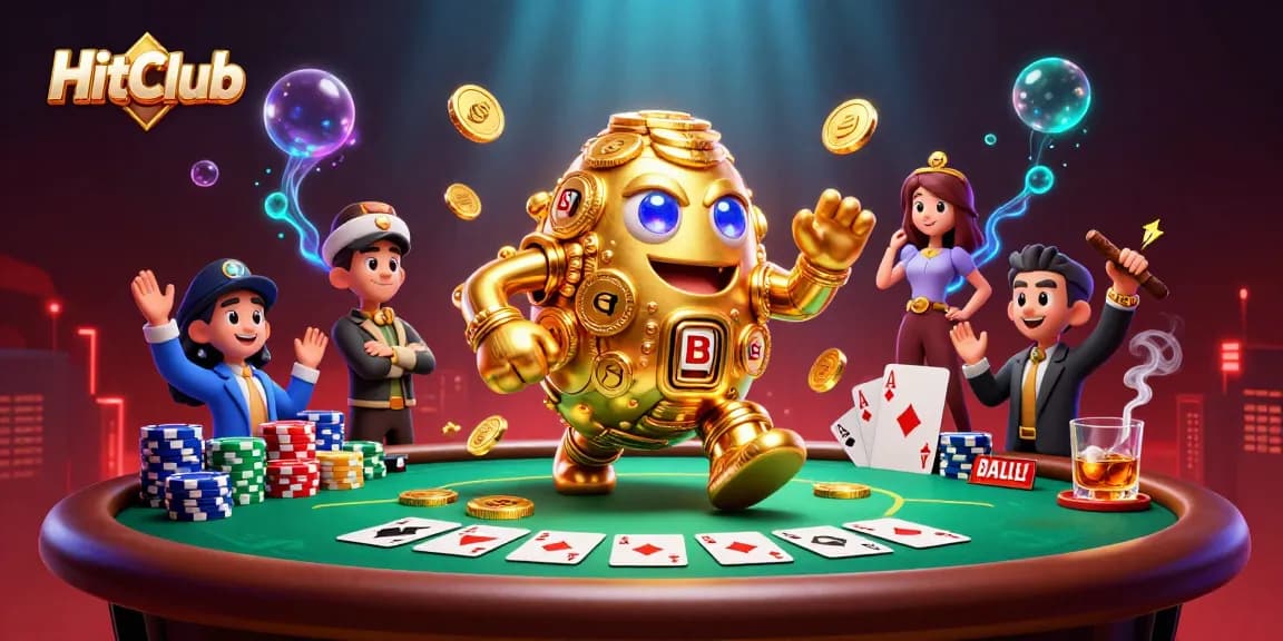 Play winning games at HitClub while enjoying vibrant casino lights and action-packed gameplay.