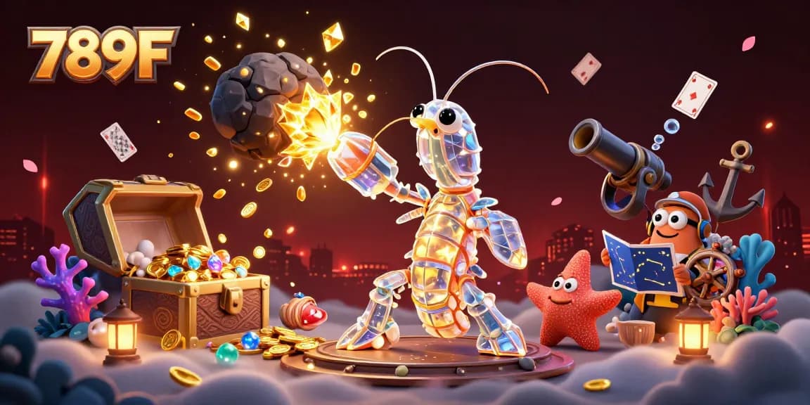 Experience thrilling victories with 789F as a galactic samurai dives into treasures of an underwater casino