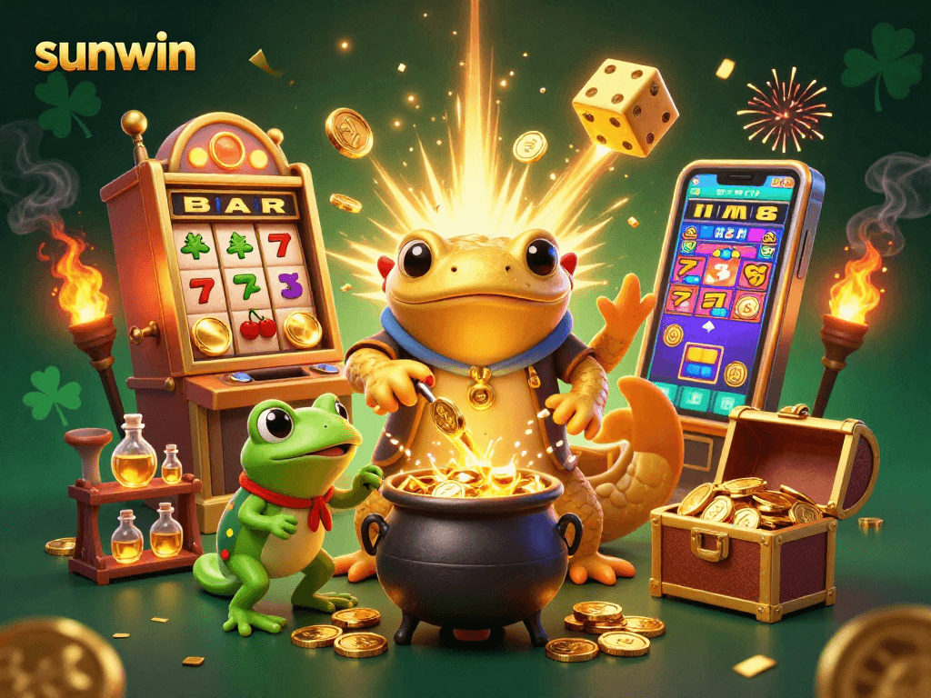 Experience exciting wins at sunwin with a golden alchemist and a jackpot explosion!