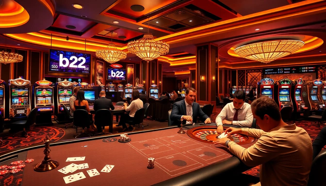 Experience the thrill at B52 casino featuring exciting poker gameplay and roulette.