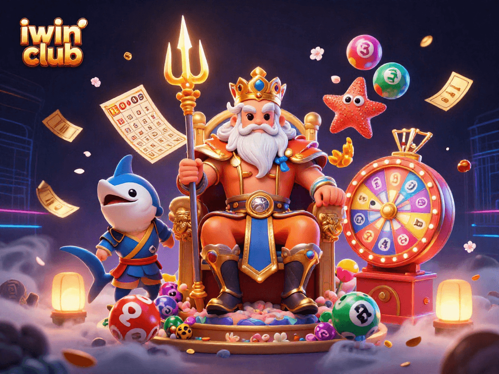 Join the iwin club and experience dynamic lottery excitement with Neptune and friends!