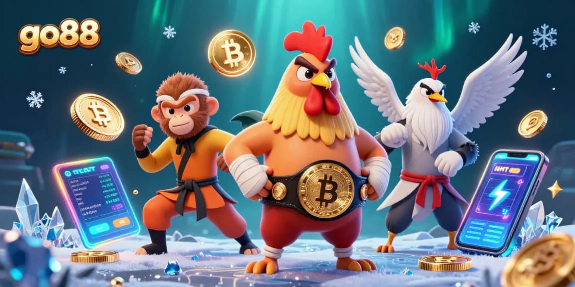 Engage with go88's thrilling casino adventure featuring rich 3D characters and vibrant gaming elements.