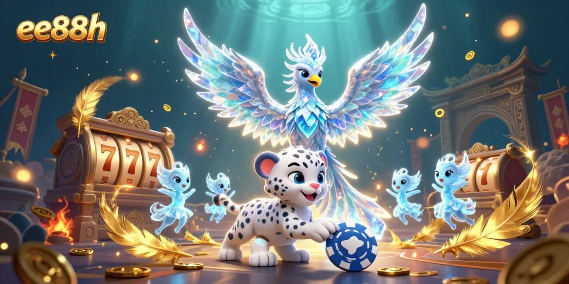 Experience the thrilling world of ee88h with its dazzling ice phoenix and vibrant casino action.