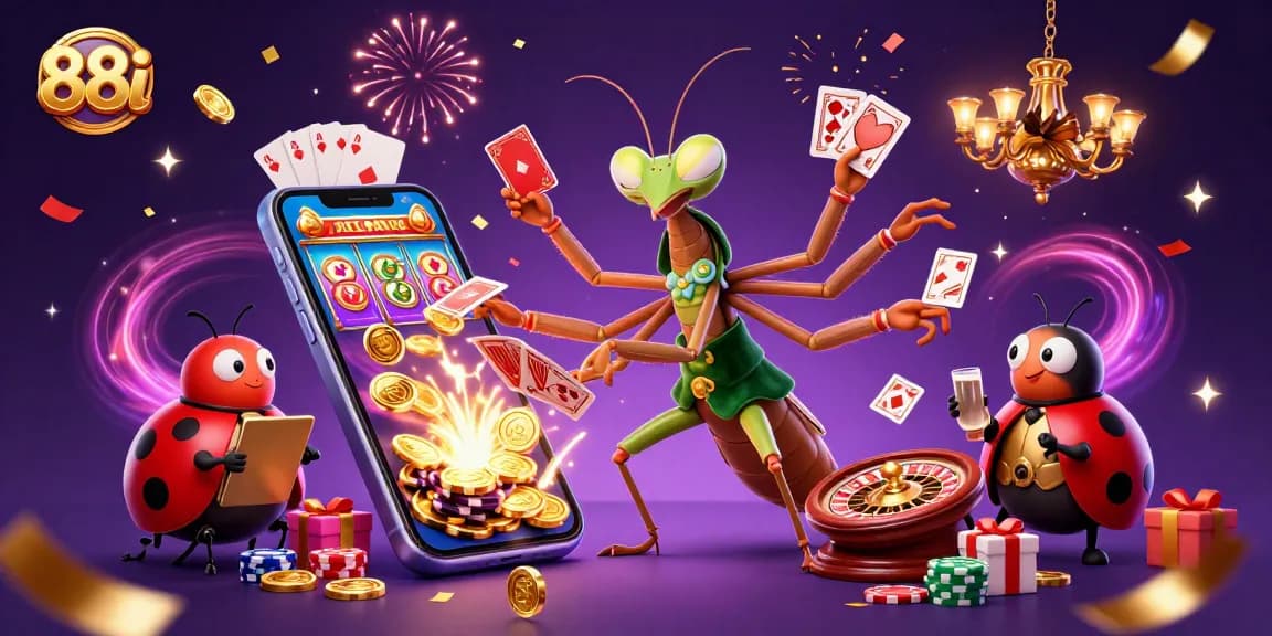 Experience exciting gameplay at 88i with colorful slot games and dynamic casino elements.