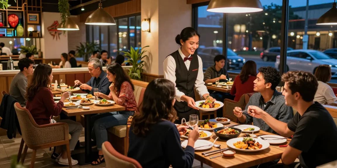 Delicious dishes recommended by rokok88 at River City Restaurant, showcasing a lively dining atmosphere.