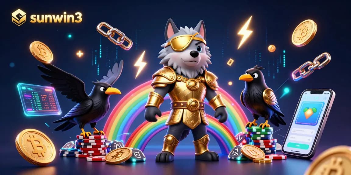 Engage with thrilling gameplay at sunwin3 featuring vibrant 3D graphics and crypto elements.