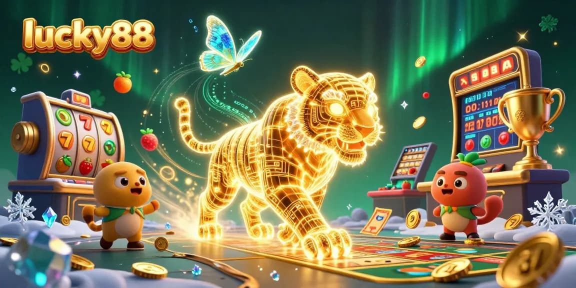 Experience thrilling slots at lucky88 with vibrant features and dynamic casino elements.