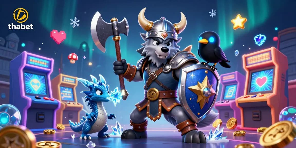 Experience thrilling gameplay at thabet with lively characters and vibrant casino elements.