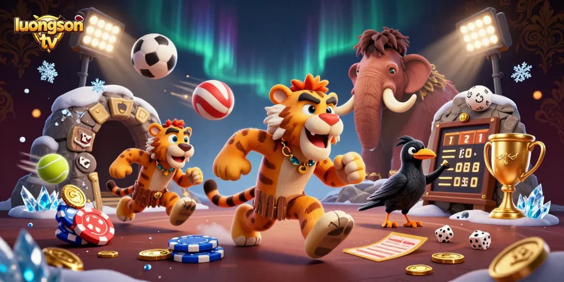 Experience thrilling gaming action with luongson tv's dynamic sports betting scene.