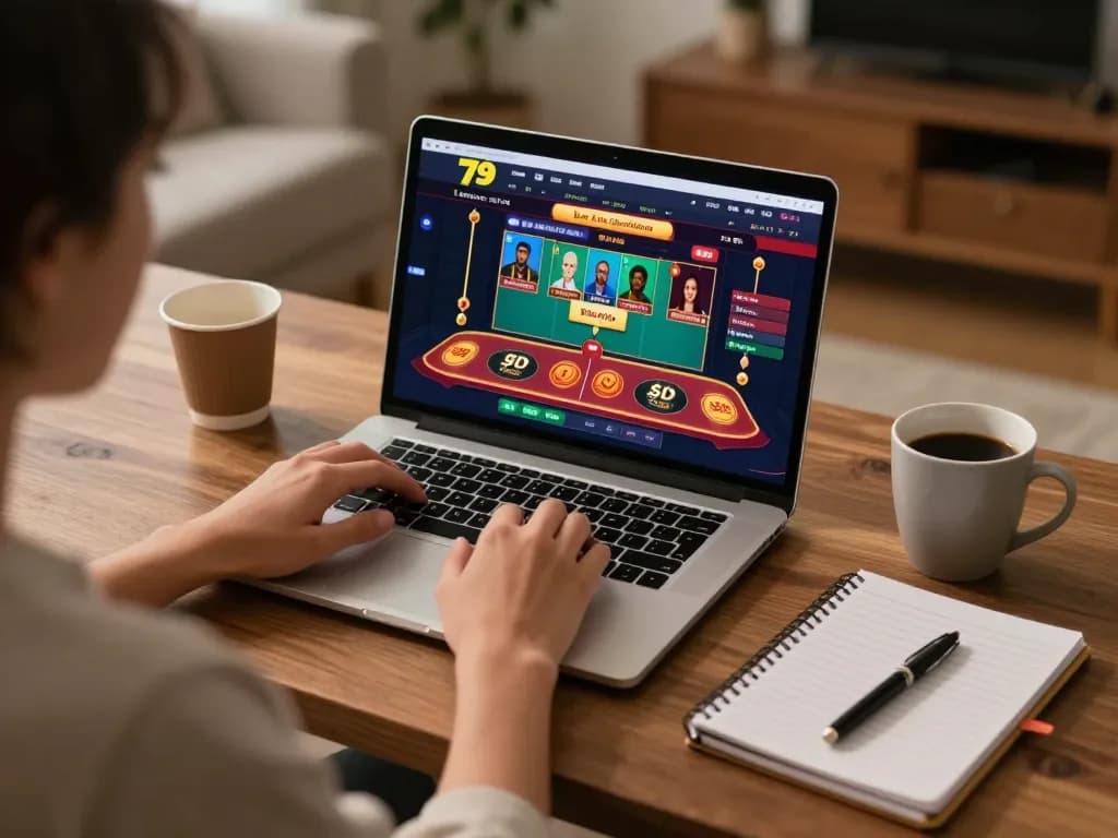 Engaging gameplay on fun79 platform with live dealer games, promoting responsible gaming.