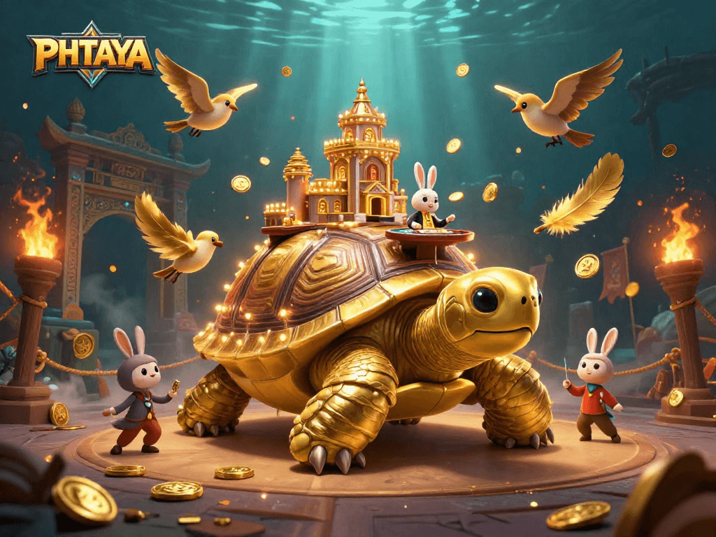 PHTAYA offers an exciting gambling experience with a golden tortoise casino and lucky rabbit dealer.