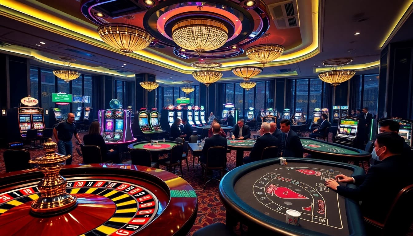 Experience thrilling wins and luxury with games at https://jun88.buzz/ in an elegant casino.