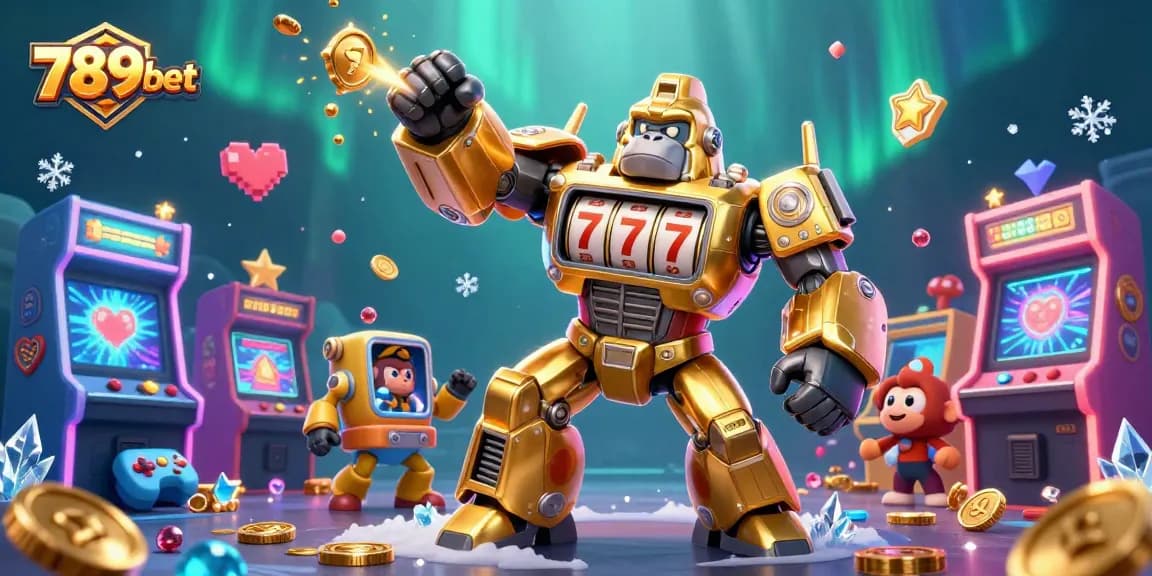 Experience thrilling gameplay at 789bet with an exciting scene of animated characters and casino-themed elements.