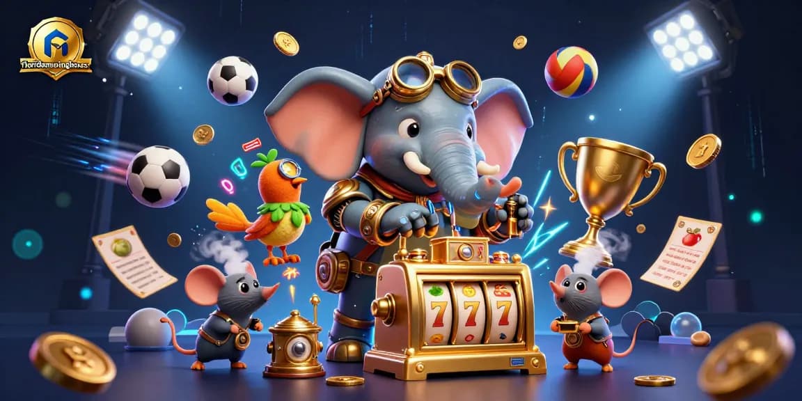 Experience thrilling gambling action with floridamovingboxes in this vibrant slot machine scene!