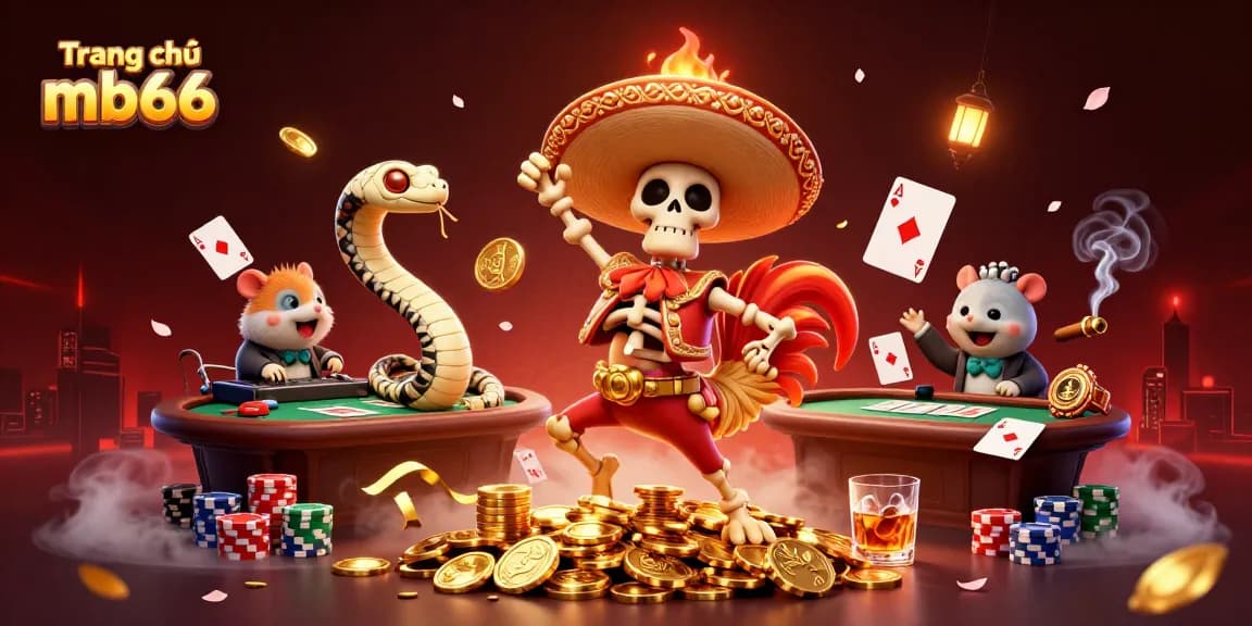 Engage in thrilling gaming with Trang chủ mb66 featuring vibrant 3D characters and rich casino elements.