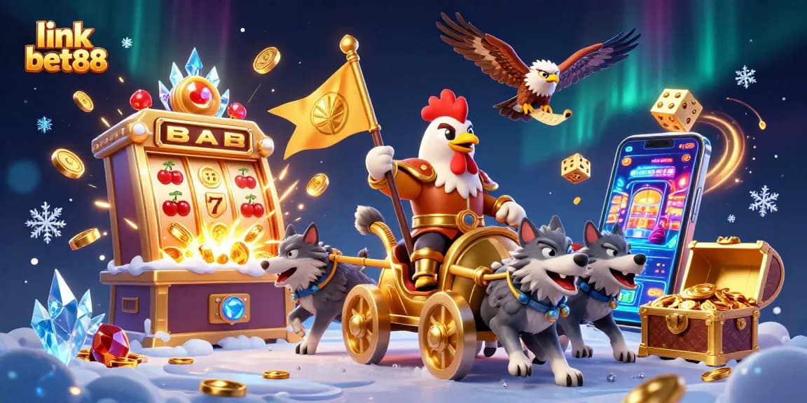 Experience high-stakes excitement with link bet88 in this dynamic jackpot casino scene.