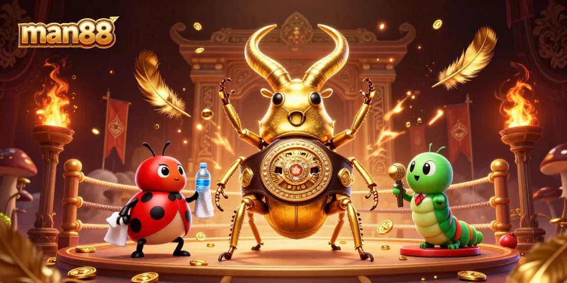 Engage with man88's thrilling casino action featuring colorful characters in a vibrant gambling arena.