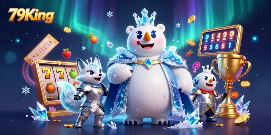 Experience exhilarating gameplay and winning strategies with 79King's rich slot games amid captivating visuals.