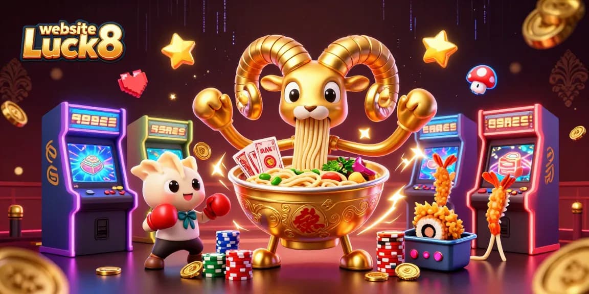 Experience thrilling gameplay on the website Luck8 with vibrant casino characters and dynamic gaming elements.