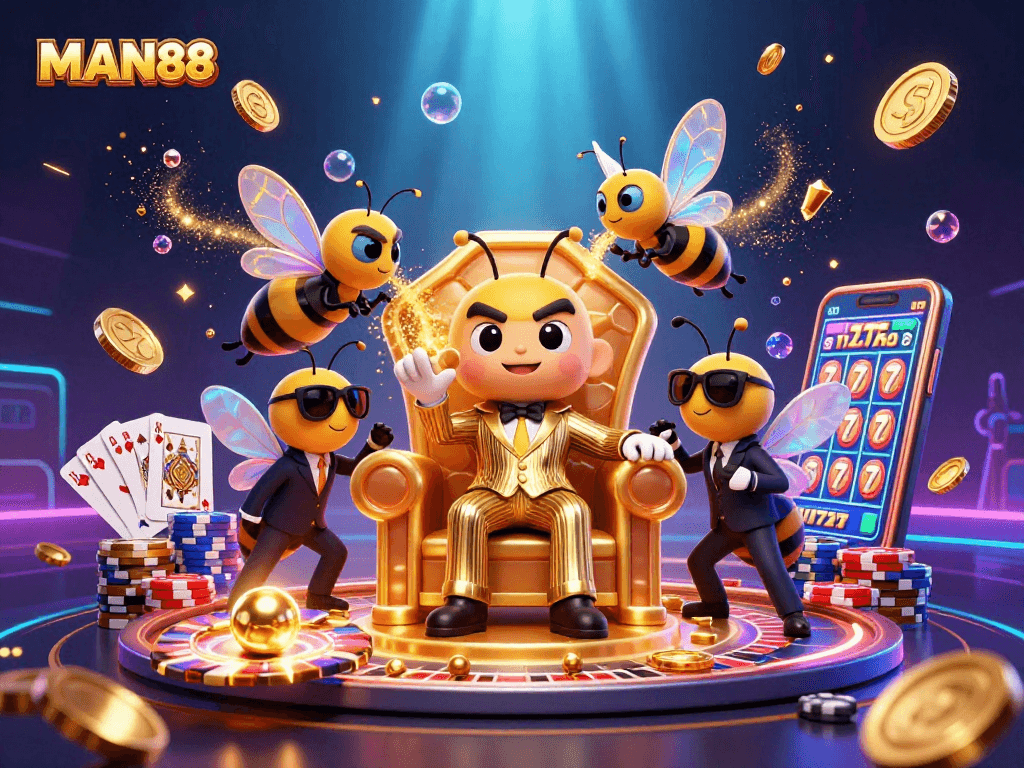 Experience excitement at MAN88 with a buzzing casino scene featuring wins and rich gameplay.