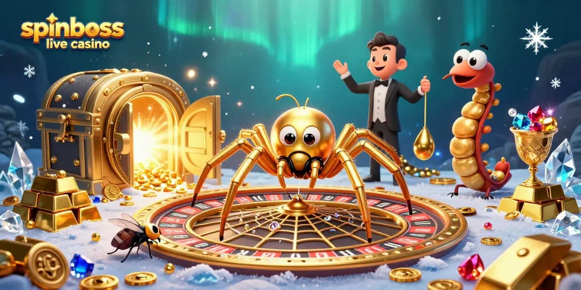 Spieler im spinboss live casino setzen an einem Roulette-Tisch mit echten Dealern.
