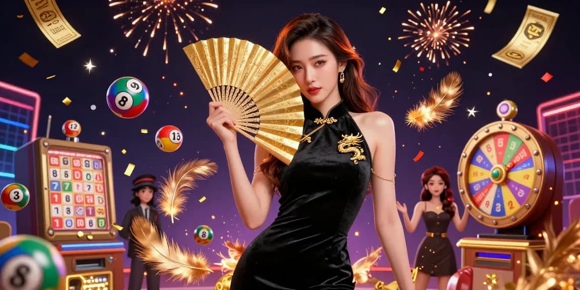 Experience thrilling gaming action at 88bet with vibrant lottery elements and dynamic confetti effects.